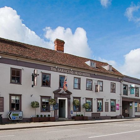 The Saracens Head Hotel Грейт-Данмоу Экстерьер фото